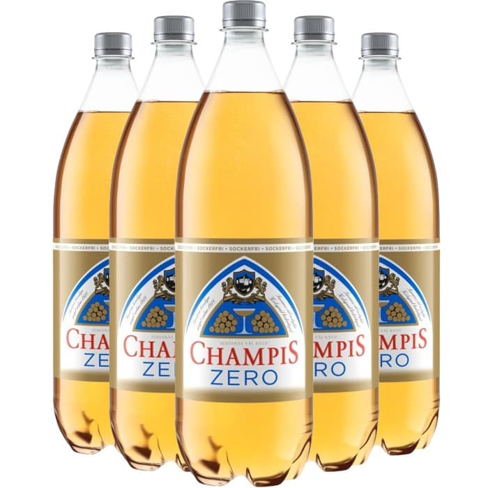 Champis Zero PET 8x1,5L – från Champis – 185 kr – hos Delitea