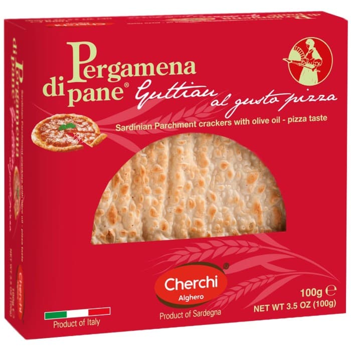 Cherchi Bröd Guttiau Sardinien Pizzasmak 100g