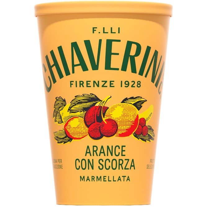 Chiaverini Marmelad Apelsin med skal 320g