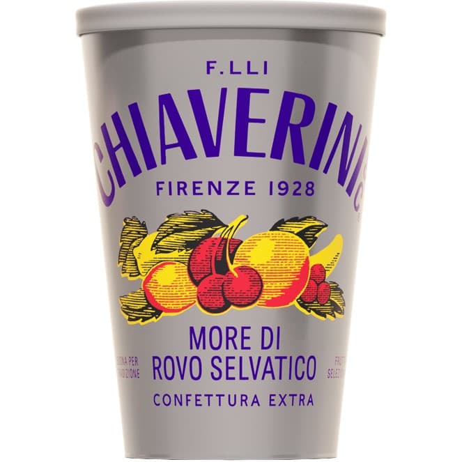 Chiaverini Marmelad/Sylt Extra Vildbjörnbär 320g
