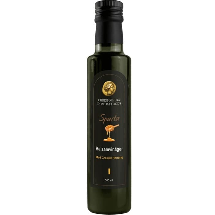 Christopher & Dimitra Foods Balsamvinäger med Honung 500ml – från Christopher & Dimitra Foods – 79 kr – hos Delitea