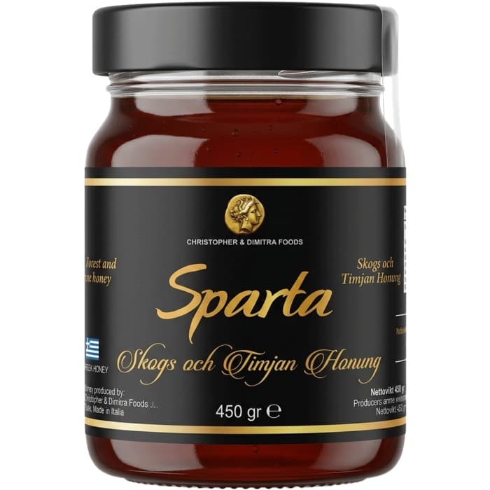 Christopher & Dimitra Foods Skogshonung med Timjan 450g – från Christopher & Dimitra Foods – 169 kr – hos Delitea