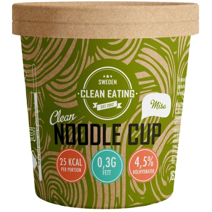 Clean Eating Clean Noodle Cup Miso 162g