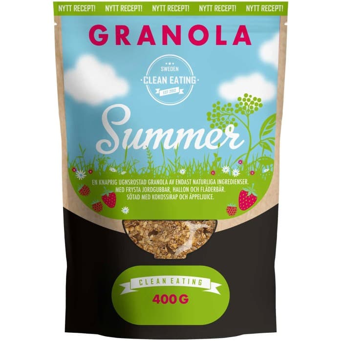 Clean Eating Granola Summer 400g
