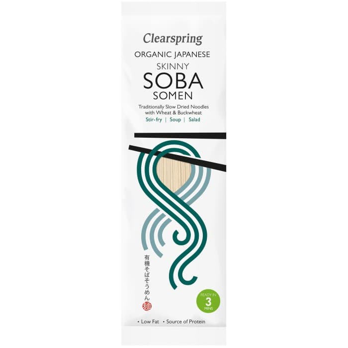 Clearspring Nudlar Soba Somen Smala 200g