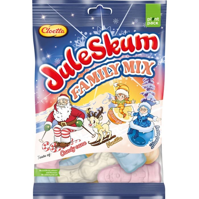 Cloetta Juleskum Family Mix 200g