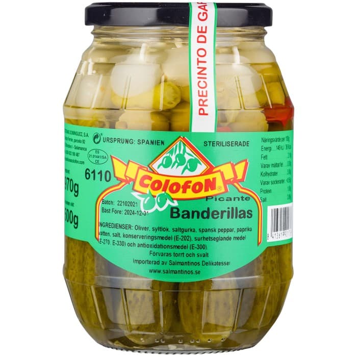 Colofon Banderillas Grönsaksspett 825g – från Colofon – 135 kr – hos Delitea
