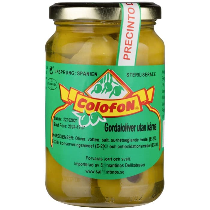 Colofon Gordaloliver utan Kärna 350g – från Colofon – 45 kr – hos Delitea