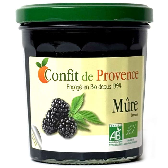 Confit de Provence Björnbärsmarmelad Eko 370g