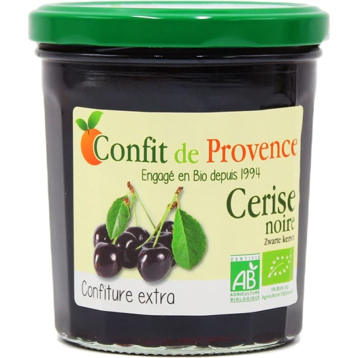 Confit de Provence Svart Körsbärsmarmelad 370g