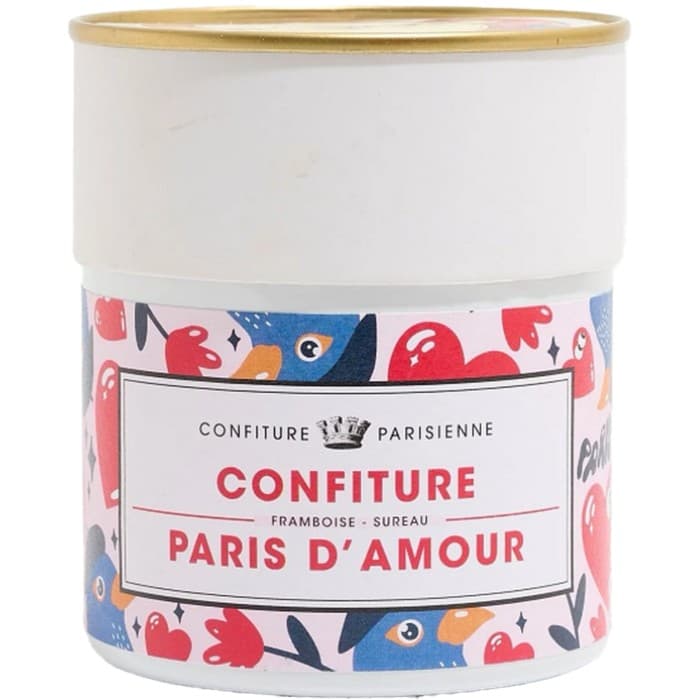 Confiture Parisienne Marmelad med Hallon & Fläder 250g från Confiture Parisienne - köp hos Delitea