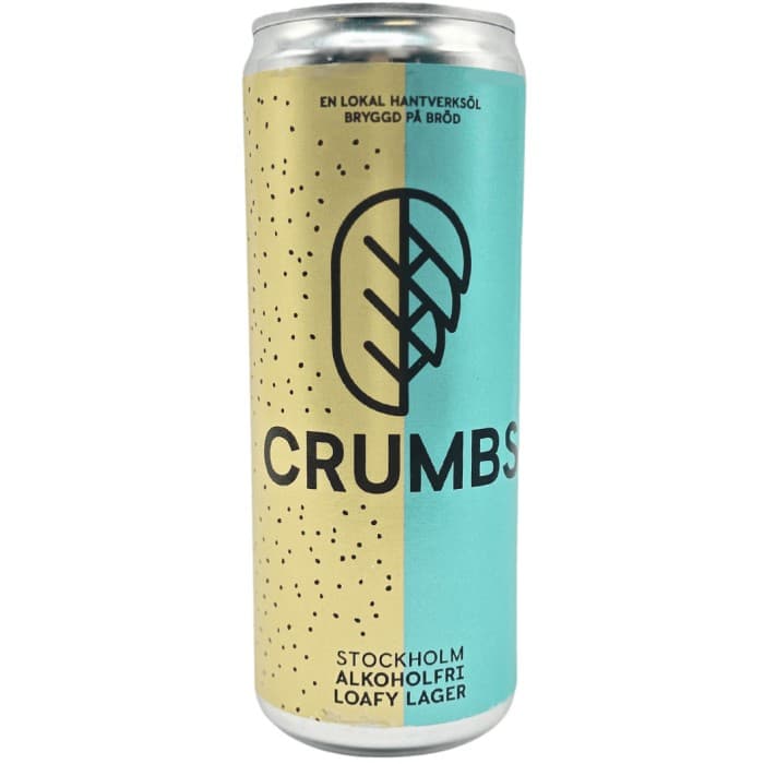 Crumbs Loafy Lager Alkoholfri Hantverksöl 33cl