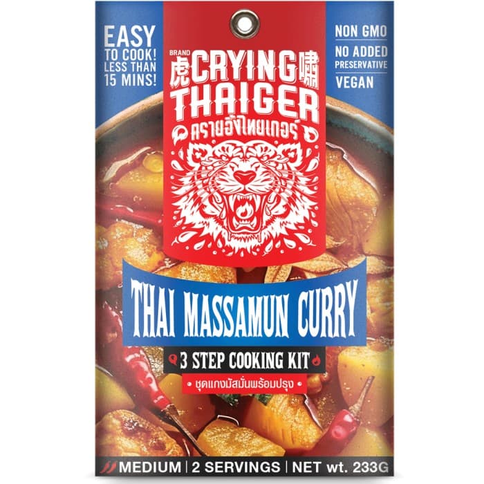 Crying Thaiger Thai Massamun Curry Matlagningskit 235g – från Crying Thaiger – 39 kr – hos Delitea