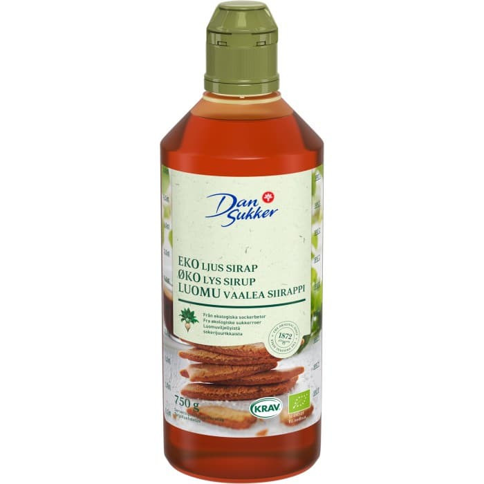 Dansukker Ekologisk Ljus Sirap 750g