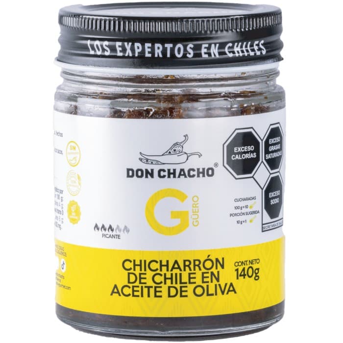 Don Chacho Chili & Guero i Olivolja140g från Don Chacho - köp hos Delitea
