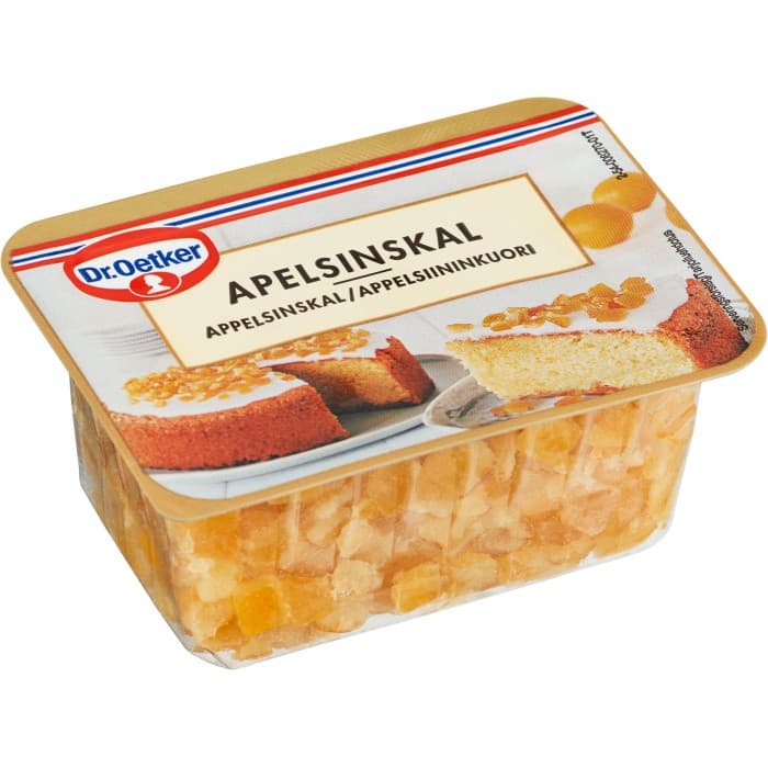 Dr. Oetker Apelsinskal Kanderat 100g