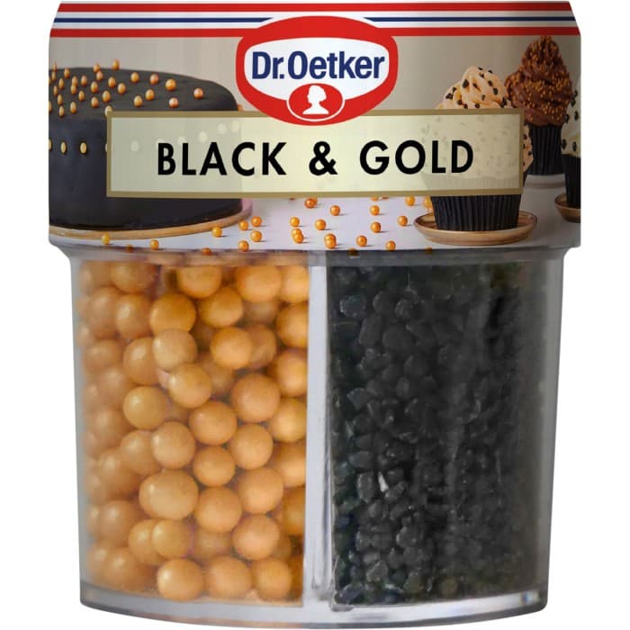 Dr. Oetker Black & Gold Strössel 78g
