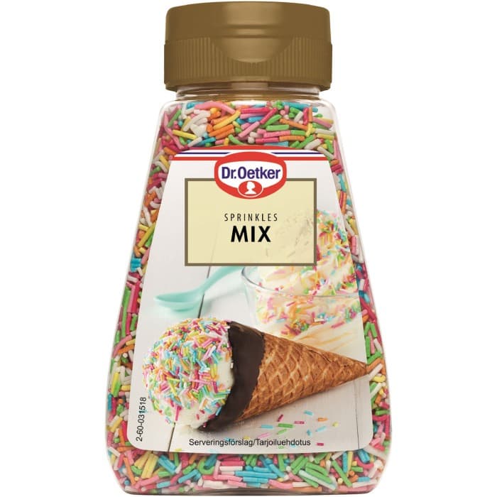 Dr. Oetker Blandat Strössel 120g