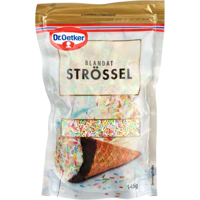Dr. Oetker Blandat Strössel 145g