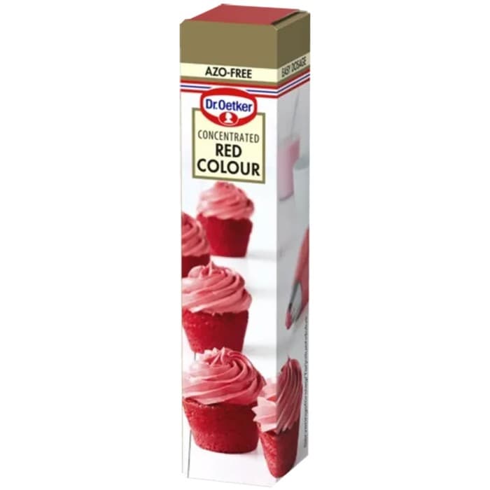 Dr. Oetker Gelfärg Röd 15g