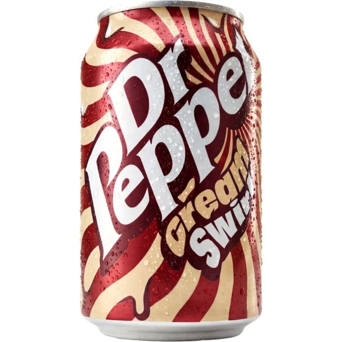 Dr Pepper Cream Swirl 33cl – från Dr Pepper – 19 kr – hos Delitea