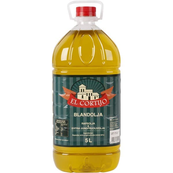 El Cortijo Blended Raps- & Olivolja 5L