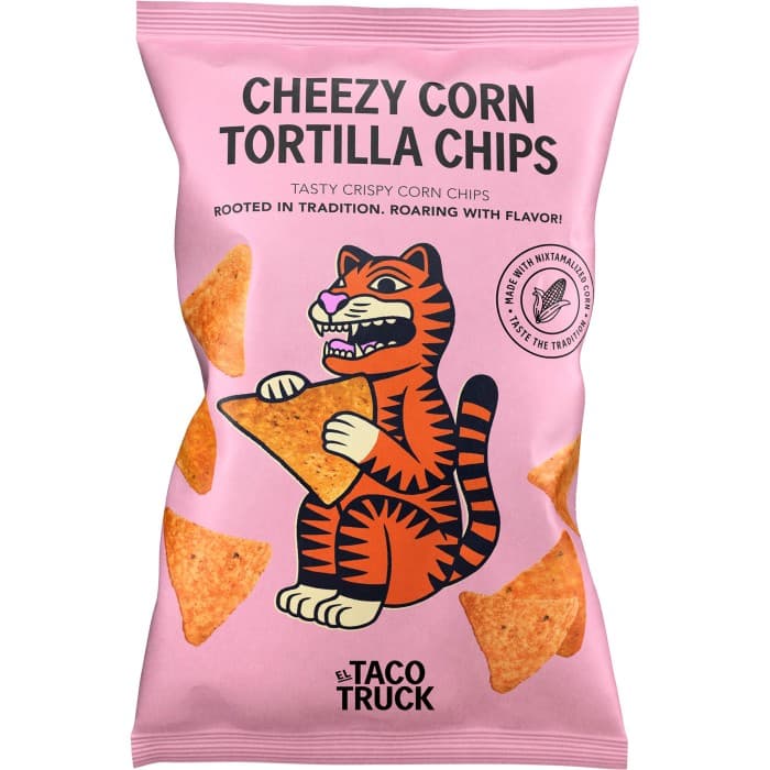 El Taco Truck Cheezy Corn Chips 150g från El Taco Truck – köp hos Delitea