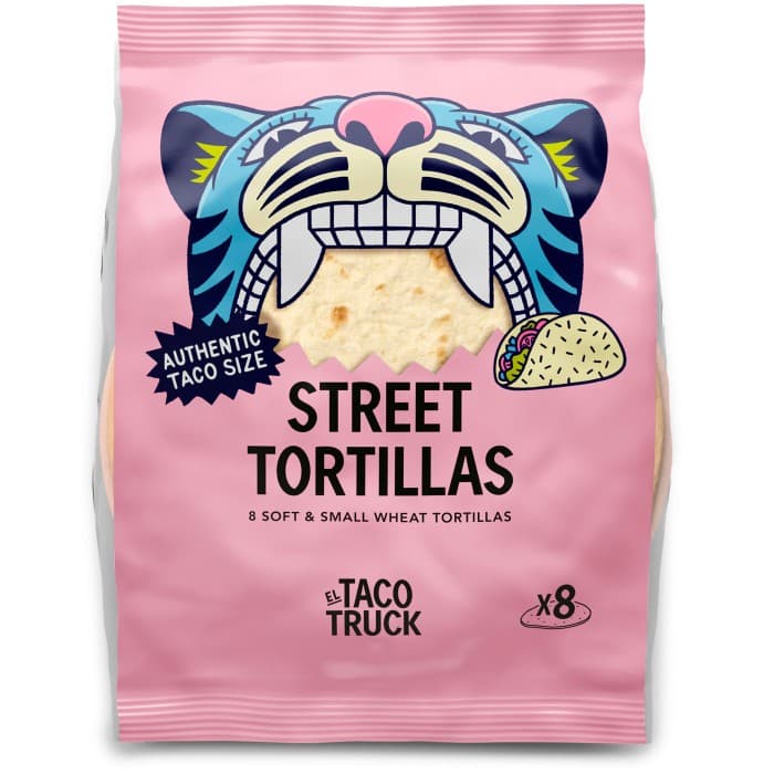 El Taco Truck Tortilla Street Wheat 8-pack