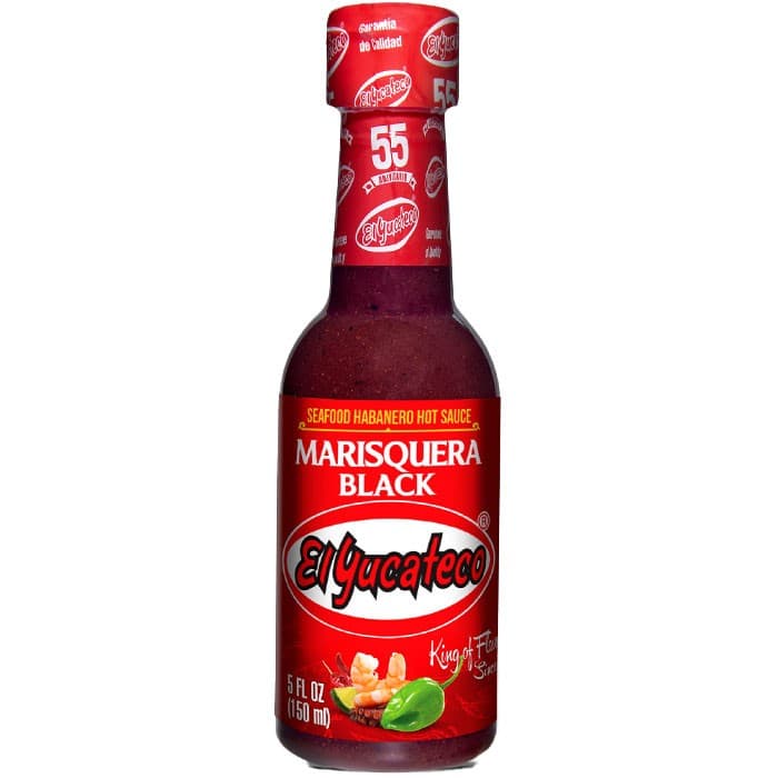 El Yucateco Marisquera Habanero Svart Sås 150ml