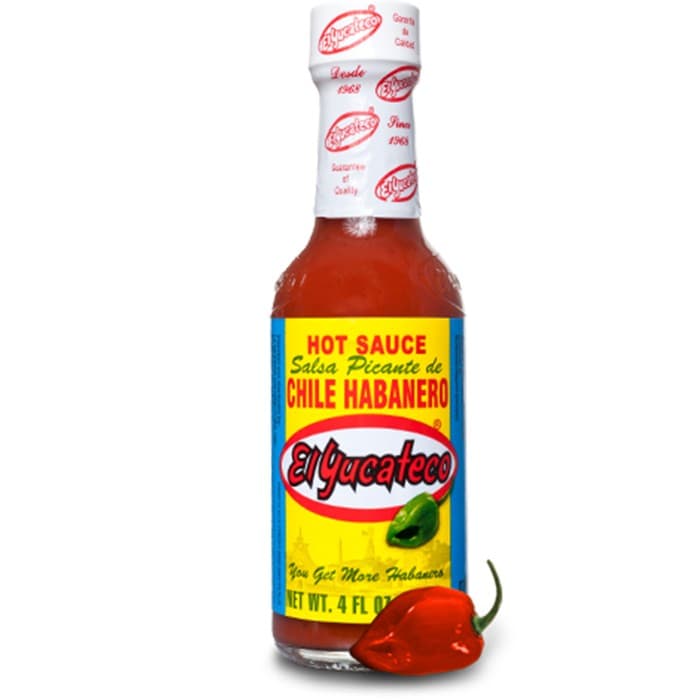 El Yucateco Röd Habanerosås 120ml
