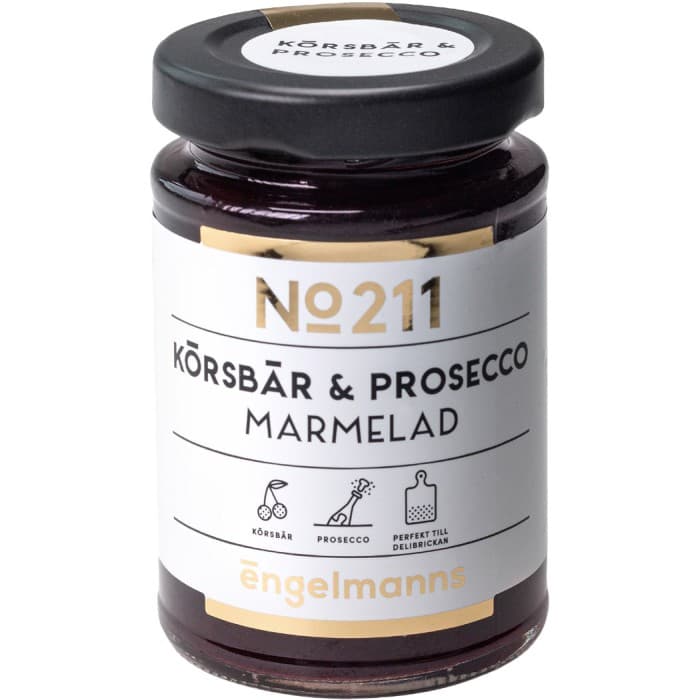 Engelmanns Körsbär & Prosecco Marmelad 120g från Engelmanns – köp hos Delitea