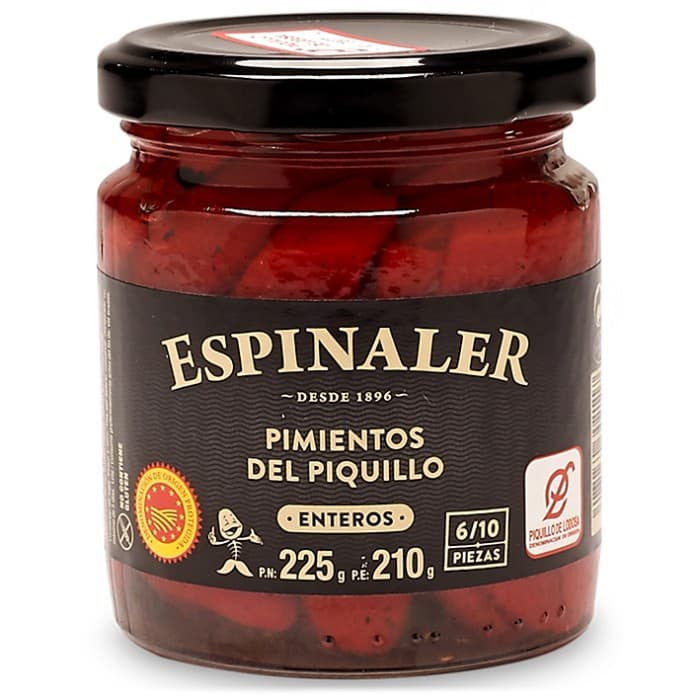 Espinaler Små Grillade Piquillo-Paprikor 225g
