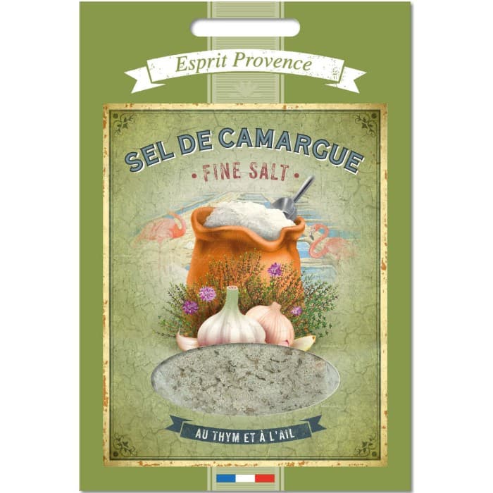 Esprit Provence Refill Havssalt från Camargue med Timjan & Vitlök 120g