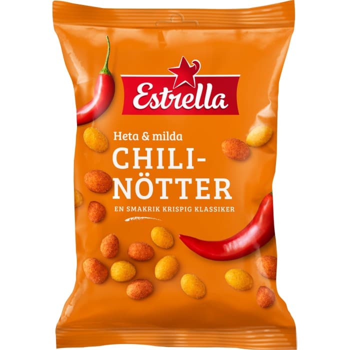 Estrella Chilinötter 150g