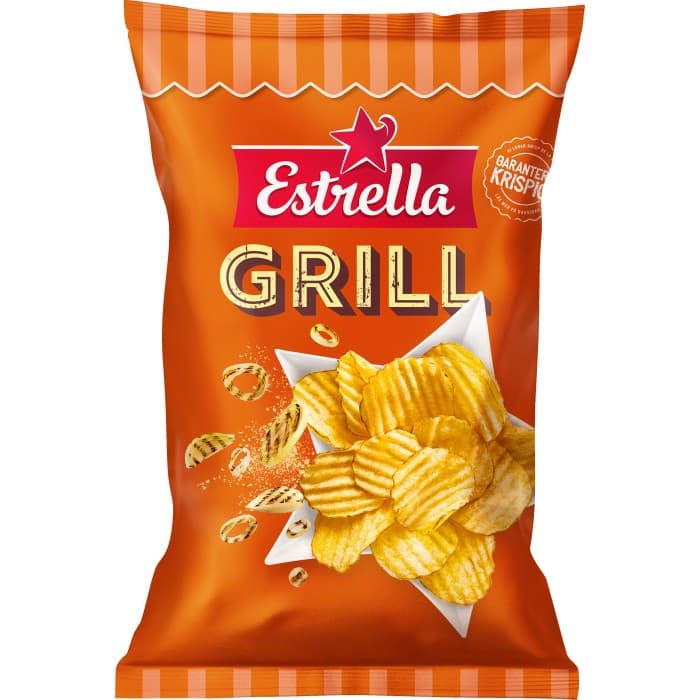 Estrella Grillchips 275g från Estrella – köp hos Delitea