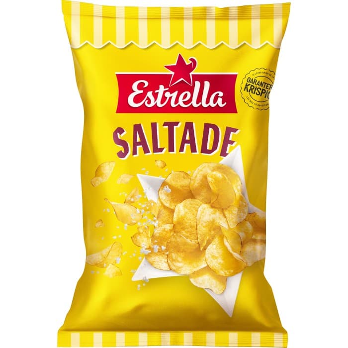 Estrella Saltade Potatischips 275g från Estrella – köp hos Delitea