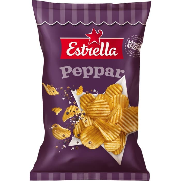 Estrella Pepparchips 275g från Estrella – köp hos Delitea