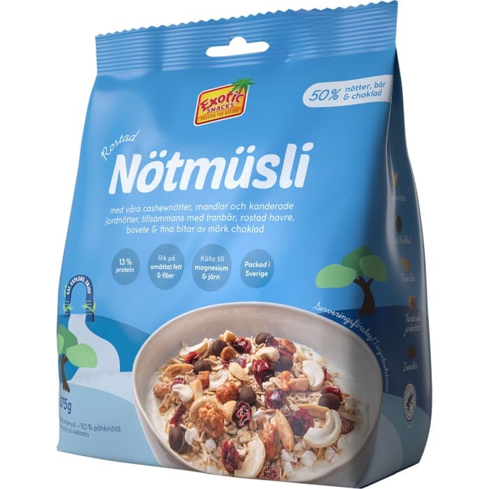 Exotic Snacks Nötmüsli 375g
