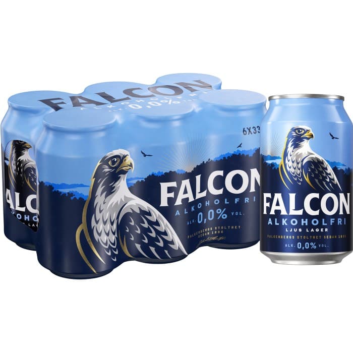 Falcon Alkoholfri 0,0% 6x33cl