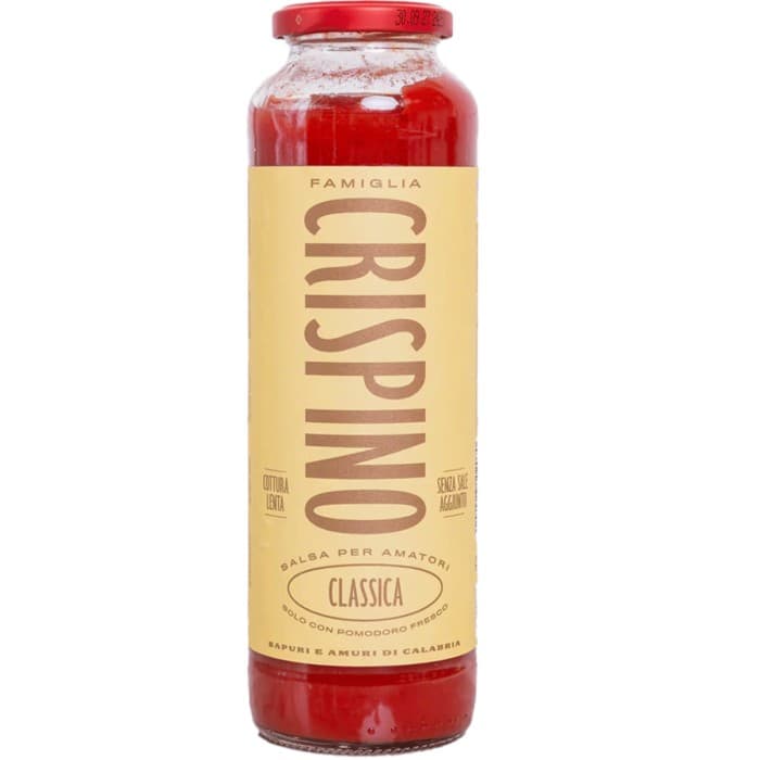 Famiglia Crispino Classica Pastasås 680g – från Famiglia Crispino – 85 kr – hos Delitea