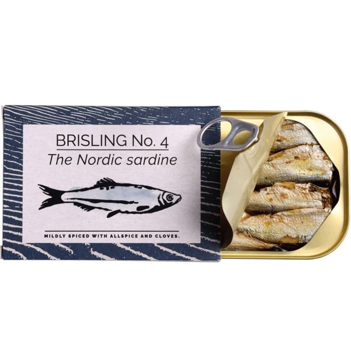 Fangst Nordisk Sardin med Allkrydda & Kryddnejlika 100g – från Fangst – 56 kr – hos Delitea