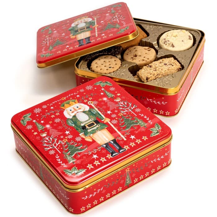Farmhouse Biscuits Nutcracker Festive Selection Kakor 400g
