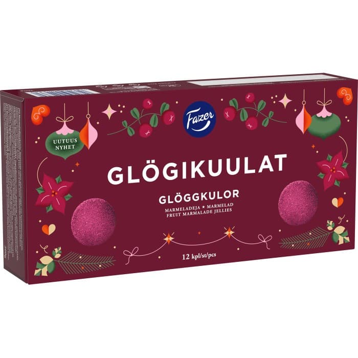 Fazer Glöggkulor Box 260g