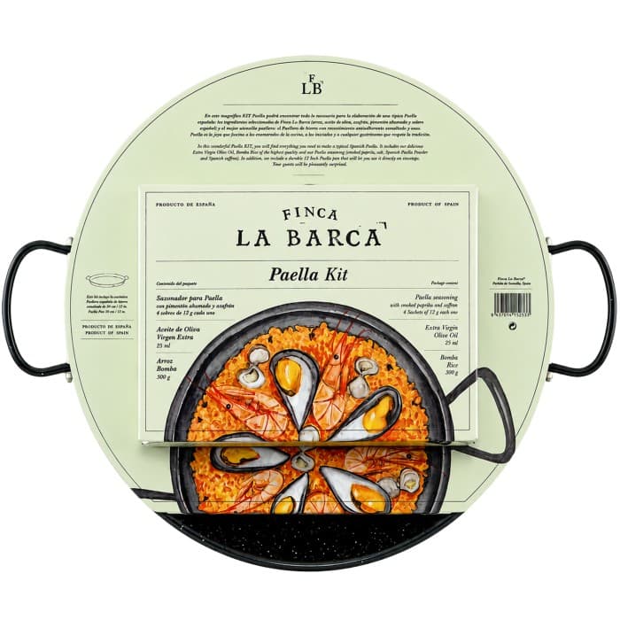 Finca La Barca Paellakit med Panna 337g – från Finca la Barca – 459 kr – hos Delitea