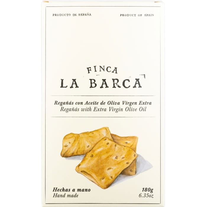 Finca La Barca Regañás Kex med Extra Virgin Olivolja 180g
