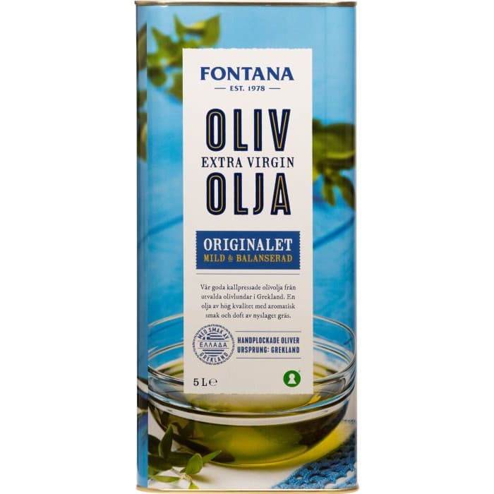 Fontana Olivolja Orginal Extra Virgin 5L