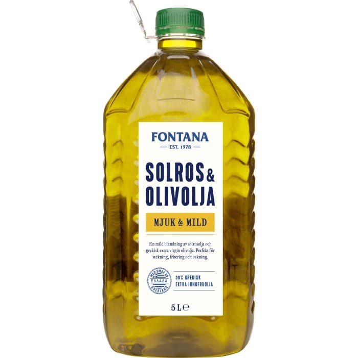 Fontana Solros- & Olivolja 5L
