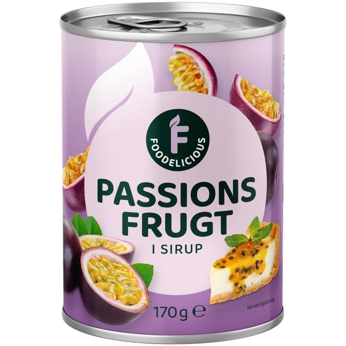 Nordthy Fooddelicious Passionsfrukt i Sirap 170g – från Nordthy – 22 kr – hos Delitea