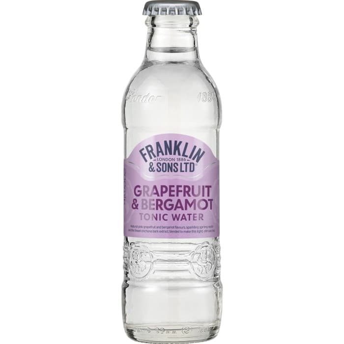 Franklin & Sons Pink Grapefruit Bergamot Tonic 20cl