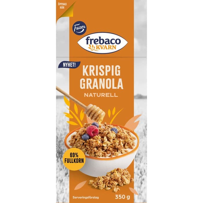 Frebaco Kvarn Krispig Naturell 350g